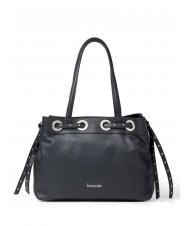 BRACCIALINI MARGOT Sac bandouli&egrave;re en cuir Noir - Sacs pour Femme - 1