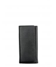 SPALDING WASHINGTON &Eacute;tui &agrave; cl&eacute;s en cuir noir - Porte-cl&eacute;s - 1