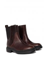 TIMBERLAND LISBON LANE Chelsea Bottines en cuir Noisette - Chaussures Femme - 1