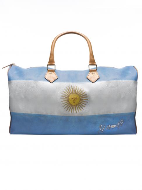 YNOT FLAG VINTAGE Sac week-end avec bandoulière argentin - Sacs de voyage