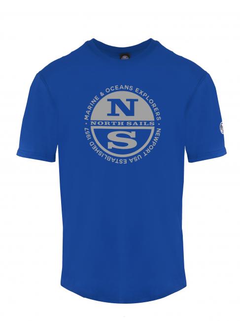 NORTH SAILS MARINE & OCEANS T-shirt en cotton bluette - T-shirt