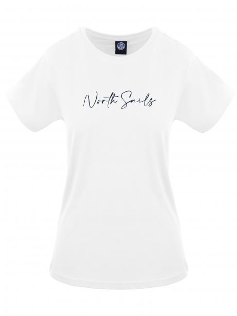 NORTH SAILS LOGO T-shirt en cotton blanche - T-shirt