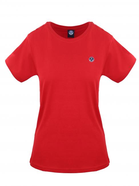 NORTH SAILS ESSENTIAL T-shirt en cotton rouge - T-shirt