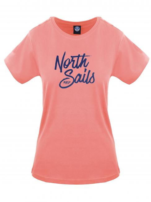 NORTH SAILS 1967 LOGO T-shirt en cotton Rose - T-shirt
