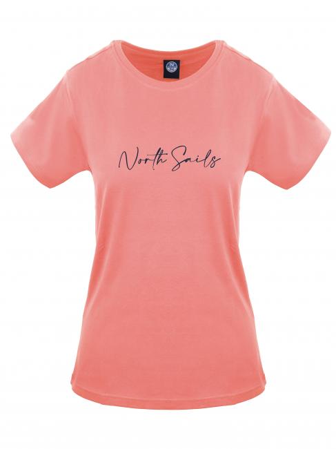 NORTH SAILS LOGO T-shirt en cotton Rose - T-shirt