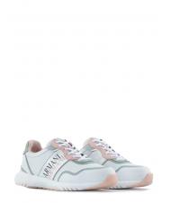 ARMANI EXCHANGE SNEAKERS Donna  op.blanc + rose - Chaussures Femme - 1