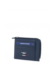 AERONAUTICA MILITARE FIGHTER Portefeuille plat en cuir - Portefeuilles Homme