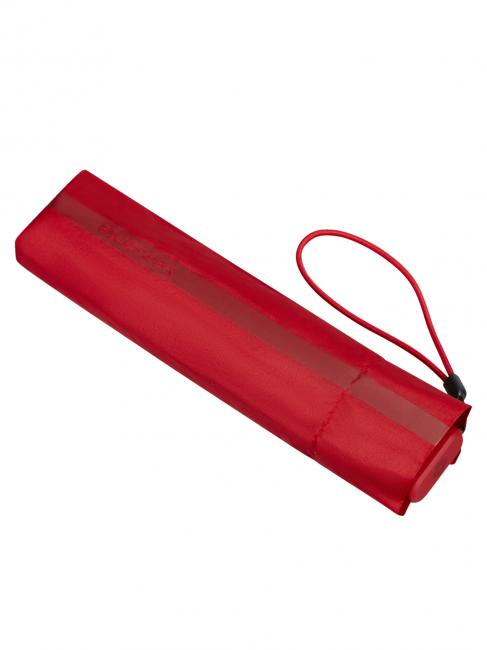 SAMSONITE POCKET GO Mini parapluie plat 3 sections, ouverture manuelle formule rouge - Parapluies