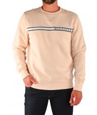 TOMMY HILFIGER TAPED HILFIGER Hommes de Sweat plume blanche - Pulls molletonn&eacute;s - 1