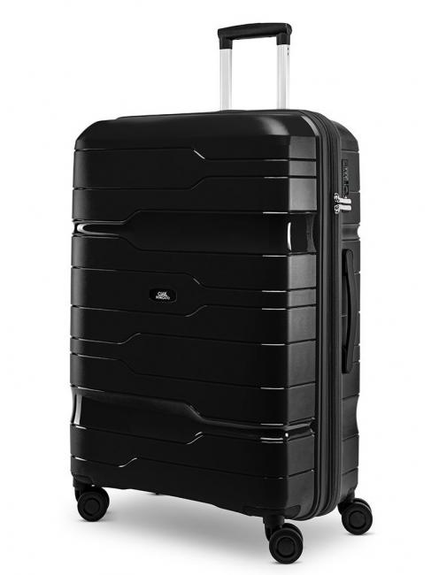 CIAK RONCATO DISCOVERY Chariot de grande taille, extensible Noir - Valises Rigides