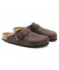 BIRKENSTOCK BOSTON Sandale sabot en cuir - Chaussures unisexe