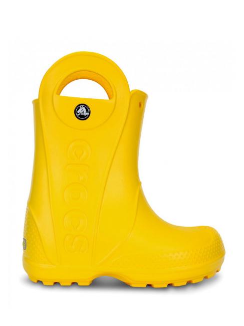 CROCS RAIN BOOT K Bottes de pluie jaune - Chaussures de bébé
