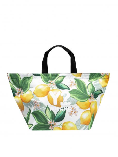 YNOT ANTIGUA Grand sac de plage shopping citron - Sacs pour Femme