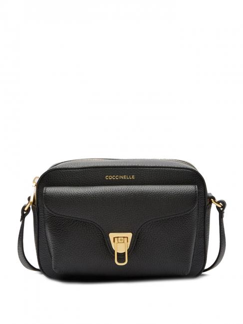 COCCINELLE BEAT SOFT Petit sac à bandoulière Noir - Sacs pour Femme