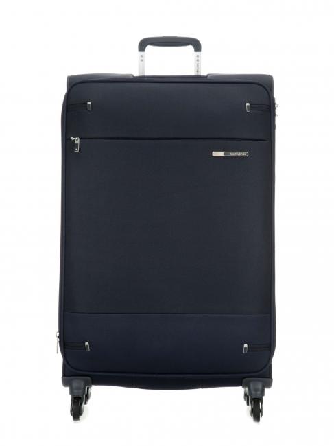 SAMSONITE Valise Ligne BASE BOOST, taille grande, extensible blu navy - Valises Semi-rigides