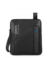 PIQUADRO PULSE Sac en cuir Noir - Sacs en Bandouli&egrave;res pour Homme - 1