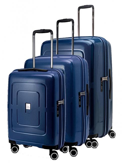 CIAK RONCATO CRUISE Set 3 bagages à main trolley exp, moyen, grand anthracite - Ensemble Valises