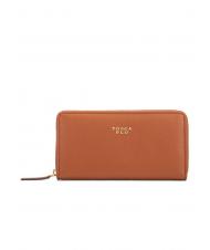 TOSCA BLU CANADA Grand portefeuille avec fermeture &eacute;clair en cuir - Portefeuilles Femme