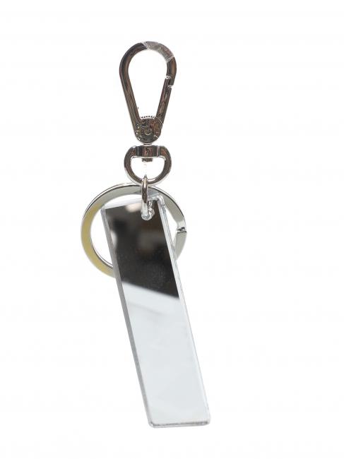 COCCINELLE LETTERA I Porte-clés en plexiglas et métal ARGENT - Porte-clés