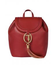 TRUSSARDI ELLIE  Sac &agrave; dos amarante - Sacs pour Femme - 1