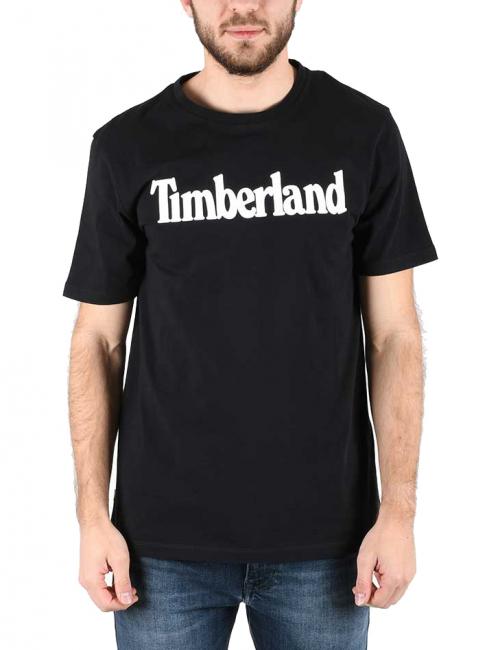 TIMBERLAND KENNEBEC LINEAR T-shirt en cotton NOIR - T-shirt