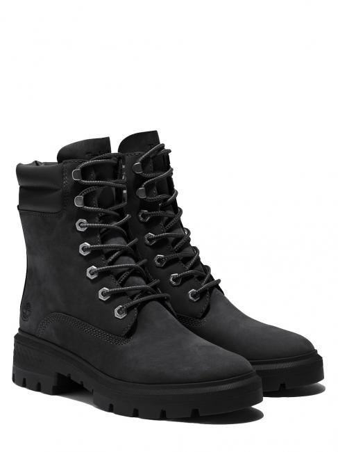 TIMBERLAND CORTINA VALLEY 6 Inch Bottines en cuir Jetblack - Chaussures Femme