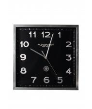 SPALDING SQUARE horloge murale noir - Horloges et R&eacute;veils - 1