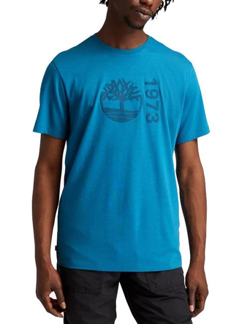 TIMBERLAND BRANDED  T-shirt en coton mélangé lyon / bleu - T-shirt