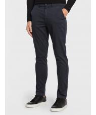 CALVIN KLEIN Sateen chino  Pantalon en coton, coupe slim - Pantalon