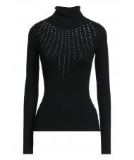 JOHN RICHMOND LENNON Pull &agrave; col roul&eacute; le noir - Chandails pour femmes - 1