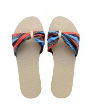 HAVAIANAS YOU SAINT TROPEZ CITY Des sandales beige/marine - Chaussures Femme - 1