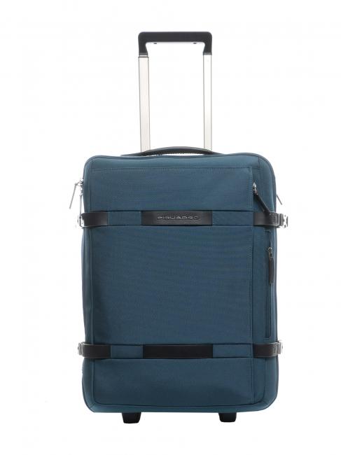 PIQUADRO MOVE2 Chariot à bagages à main, support pc 15,6 " bleu - Valises cabine