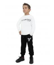 JOHN RICHMOND HEEP Ensemble sweat et pantalon blanc cass&eacute; / noir - Surv&ecirc;tements pour enfants - 1