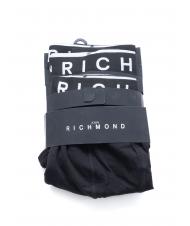 JOHN RICHMOND MIRKHY Lot de 3 boxers avec logo contrast&eacute; le noir - Slip homme - 1