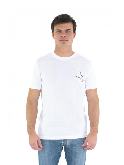 JOHN RICHMOND FOOLYT T-shirt avec logo imprimé dans le dos optique blanc - T-shirt