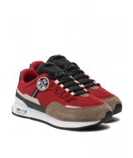 NORTH SAILS WINCH SCREEN Baskets rouge-lt marron - Chaussures Homme - 1
