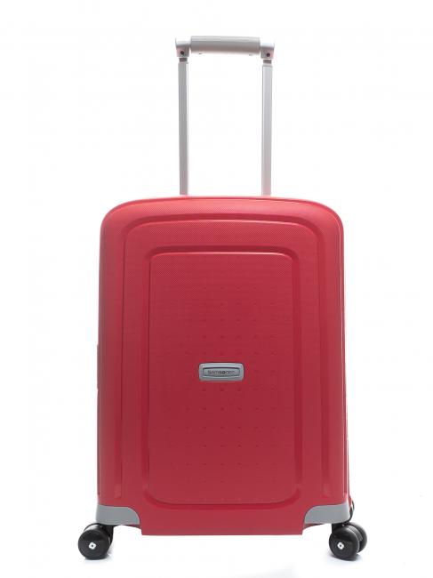 SAMSONITE S CURE Chariot à bagages à main rose vif/gris - Valises cabine
