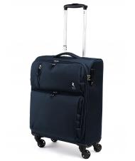 R RONCATO ECO-MOOD Chariot &agrave; bagages &agrave; main blu navy - Valises cabine - 1