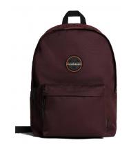 NAPAPIJRI HAPPY DAYPACK 4 Sac &agrave; dos fudge bordeaux - Sacs &agrave; dos pour l'&Eacute;cole & les Loisirs - 1