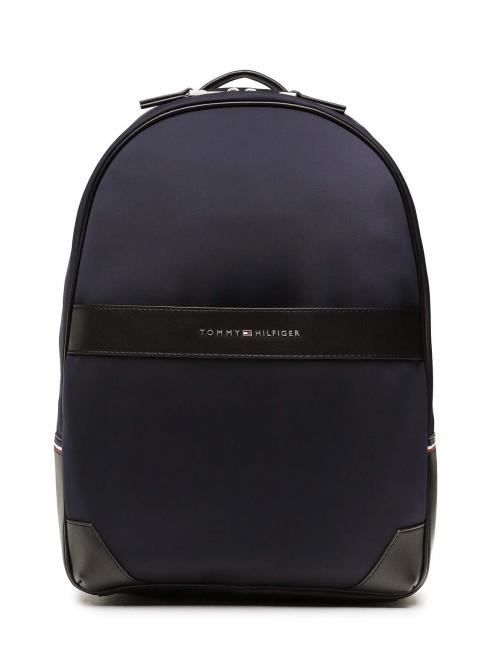 TOMMY HILFIGER TH URBAN Sac à dos en nylon bleu de l'espace - Sacs pour Femme