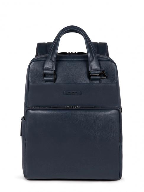 PIQUADRO MODUS SPECIAL Sac à dos en cuir pour PC15.6" et iPad®Pro12.9" bleu - Sacs à dos pour ordinateur portable