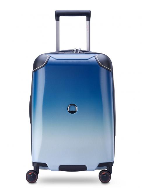 DELSEY CACTUS Chariot à bagages à main bleu blanc - Valises cabine