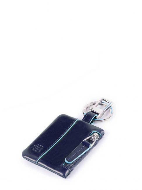 PIQUADRO BLUE SQUARE Porte-clés avec Connequ bleu - Porte-clés