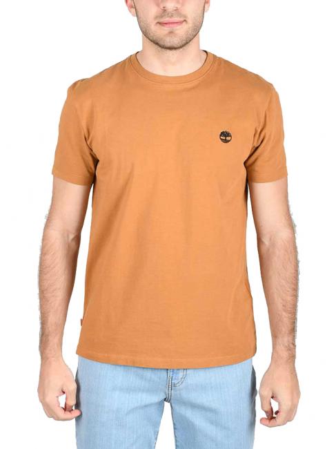 TIMBERLAND SS DUNRIVER CREW T-shirt en cotton botte de blé - T-shirt