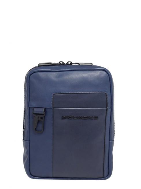 PIQUADRO FINN Sac pour iPad mini bleu - Sacs en Bandoulières pour Homme