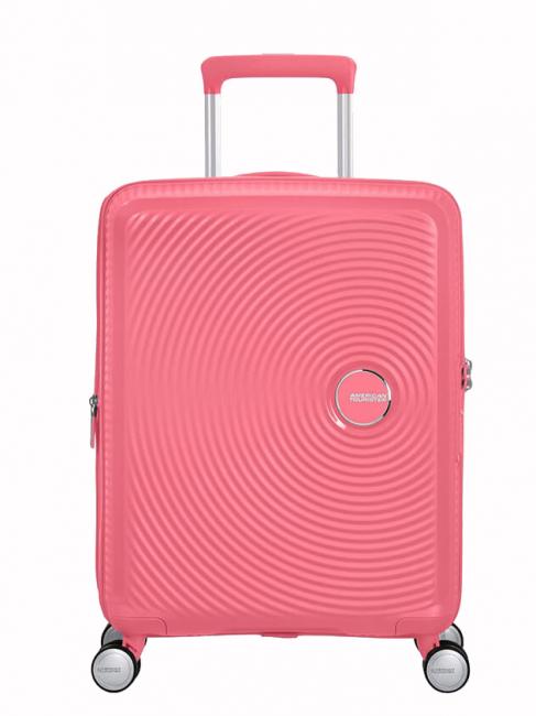 AMERICAN TOURISTER Valise Ligne SOUNDBOX, valise cabine, extensible corail embrassé par le soleil - Valises cabine