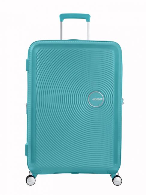 AMERICAN TOURISTER Valise Ligne SOUNDBOX. taille grande. extensible tonique turquoise - Valises Rigides