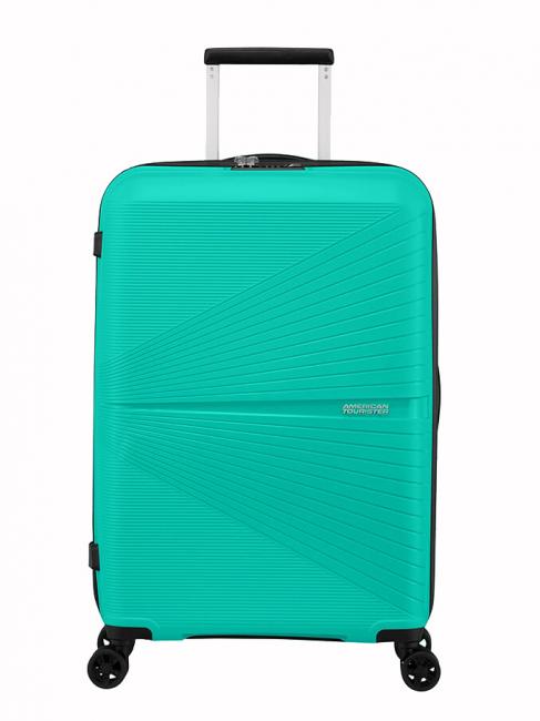 AMERICAN TOURISTER Chariot TOURISTER AMERICAIN AIRCONIC, taille moyenne, léger aqua / vert - Valises Rigides