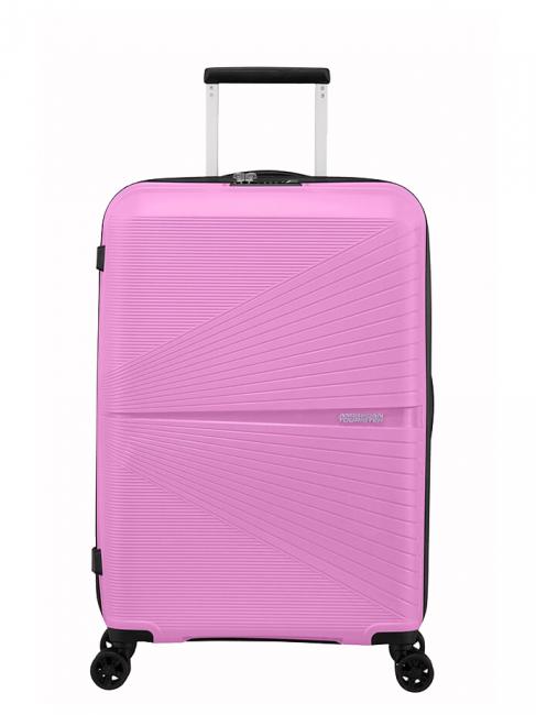 AMERICAN TOURISTER Chariot TOURISTER AMERICAIN AIRCONIC, taille moyenne, léger limonade rose - Valises Rigides