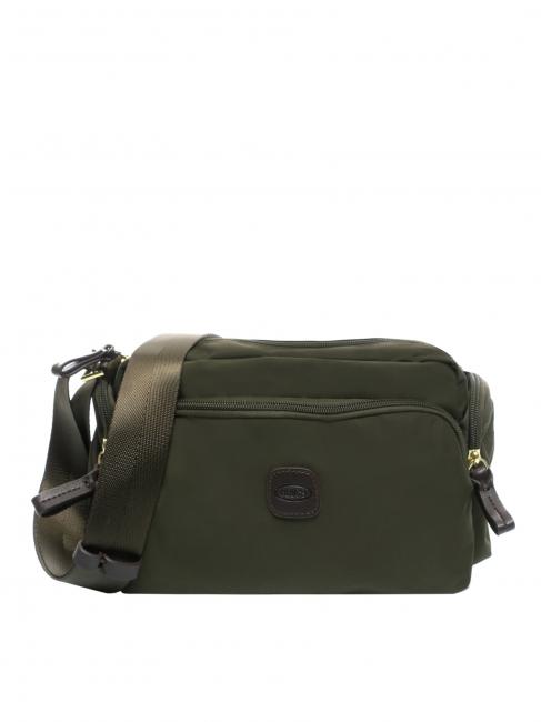 BRIC’S X-BAG sac d'épaule olive / marron foncé - Sacs pour Femme